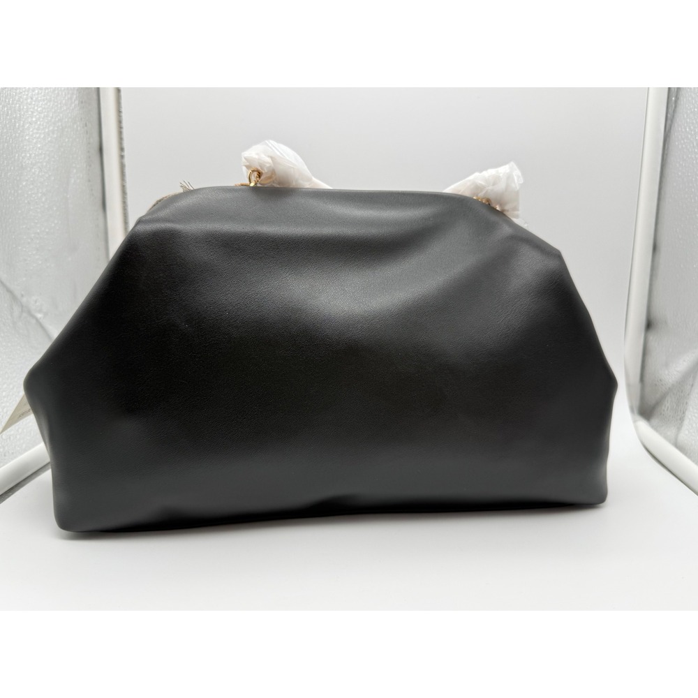 A New Day Black Studded Clutch Bag Bundle with Jasmine Lane Rings and Earrings - Picture 6 of 7